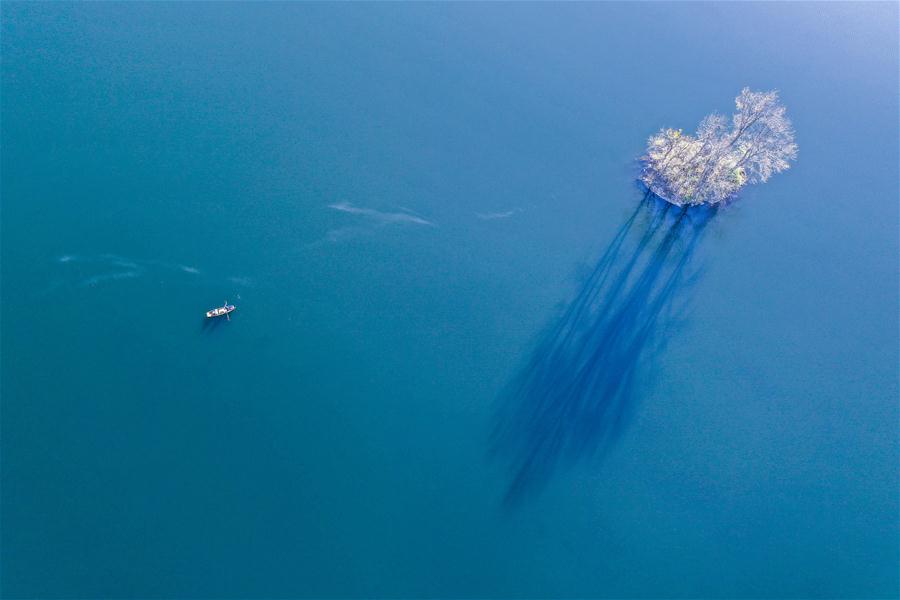 CHINA-GUIZHOU-AHA LAKE-WETLAND-LANDSCAPE (CN)