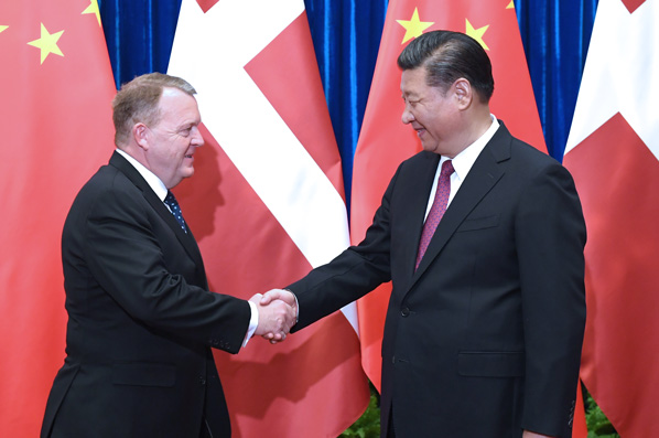 (Cinturão e Rota) China pede cooperação com Dinamarca sob Iniciativa do Cinturão 
e Rota