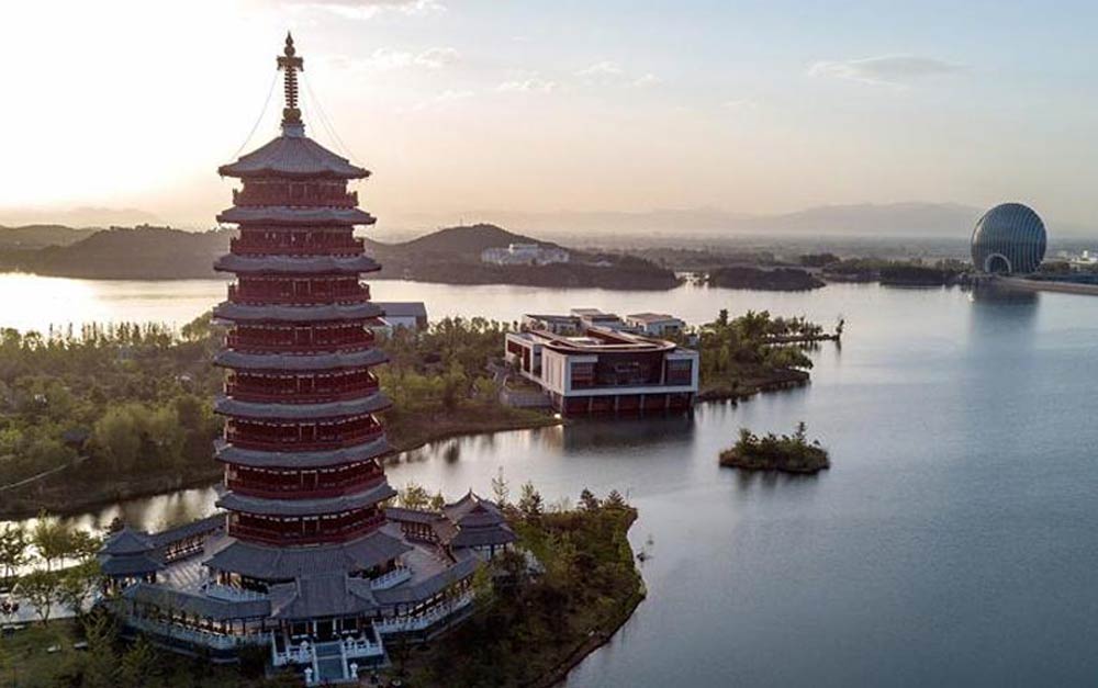 China sediará Fórum do Cinturão e Rota para Cooperação Internacional no resort do Lago Yanqi em Beijing
