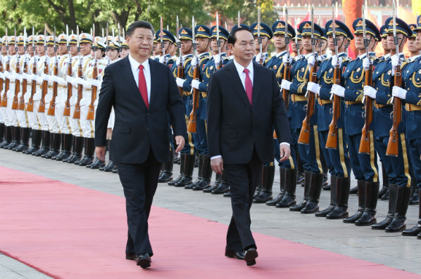 Presidentes da China e Vietnã conversam sobre laços bilaterais