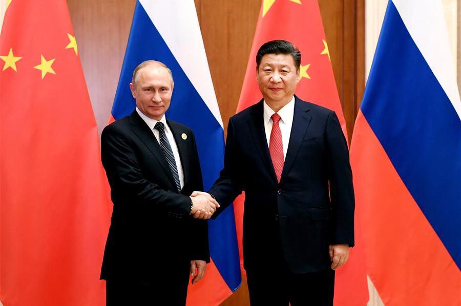 (Cinturão e Rota) Xi Jinping diz que China e Rússia desempenham papel "pedra de lastro" para paz e estabilidade do mundo