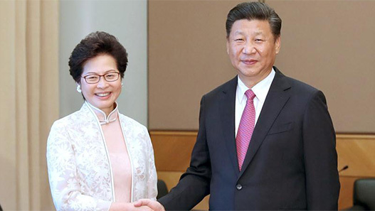 Presidente chinês expressa confiança na nova chefe do Executivo de Hong Kong