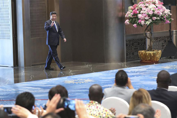 (Cúpula do BRICS) Presidente Xi reúne-se com jornalistas ao fim da Cúpula do BRICS