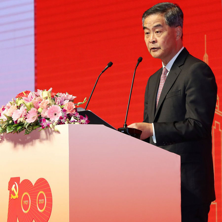 PCC dá exemplo de Estado de Direito e democracia, diz Leung Chun-ying