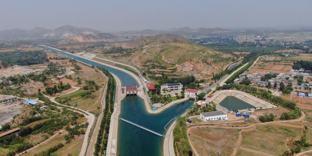 Rota média do mega projeto de desvio de água da China transporta mais de 40 bilhões de metros cúbicos de água