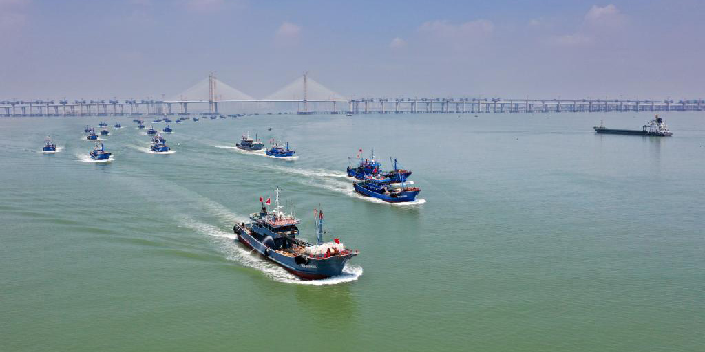 Proibição de pesca suspensa na província de Fujian, sudeste da China