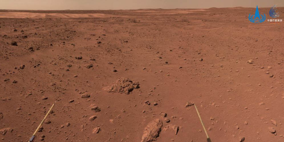 Rover de Marte da China realiza tarefas de exploração planejadas