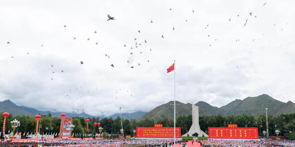 China realiza celebração do 70º aniversário da libertação pacífica do Tibet