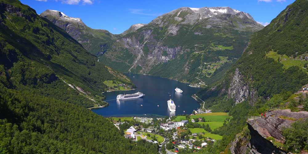 Paisagens impressionantes da Noruega