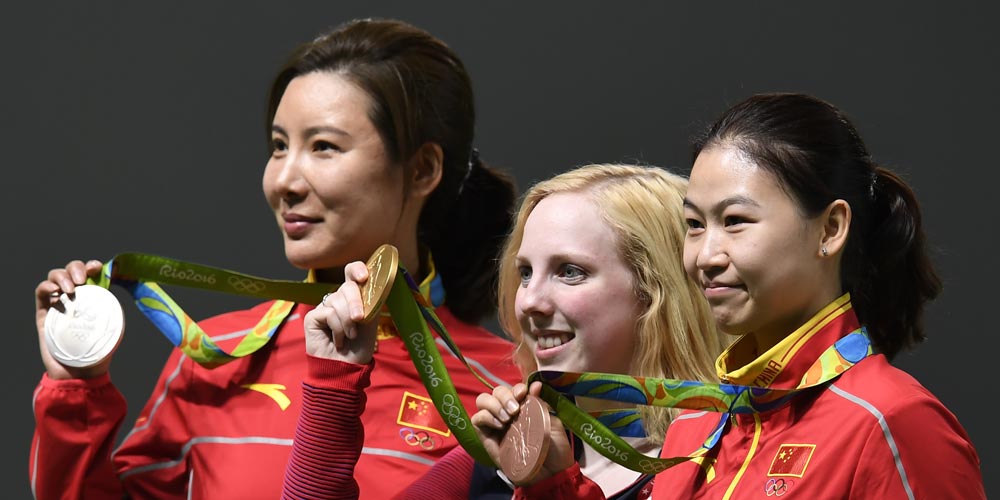 China conquista duas medalhas no tiro esportivo