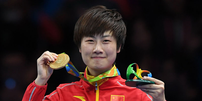 Rio 2016: Chinesa Ding Ning leva ouro no tênis de mesa feminino