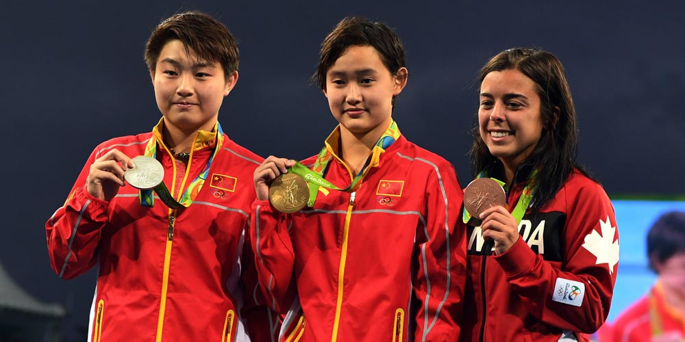 Rio 2016: China ganha sexto ouro nos saltos ornamentais no Rio