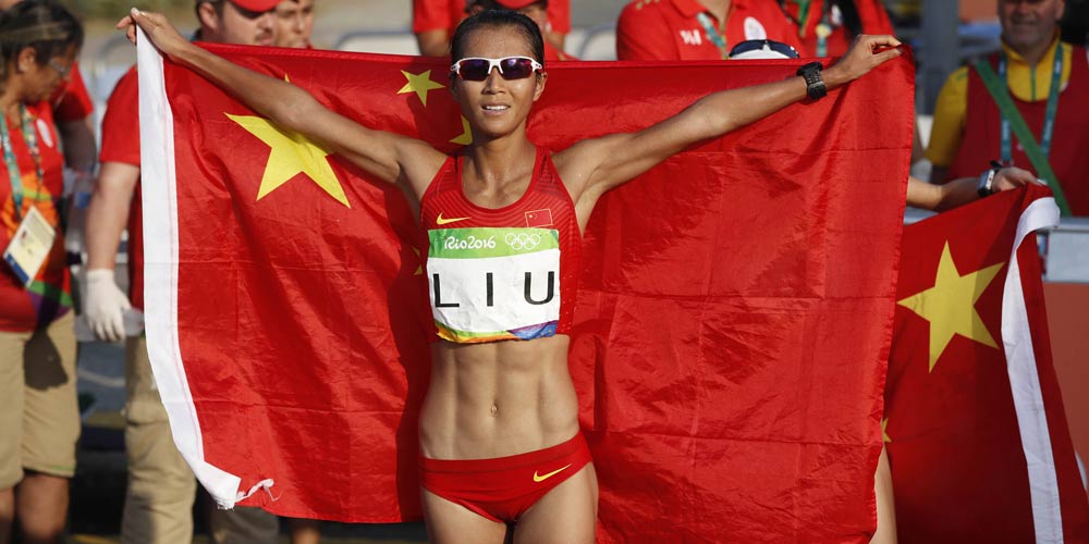 Rio 2016: China conquista ouro e bronze na marcha atlécia 20km feminina