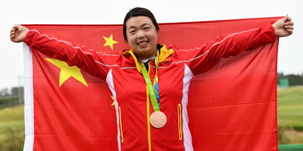 Rio 2016: Chinesa Feng Shanshan ganha medalha de bronze no golfe