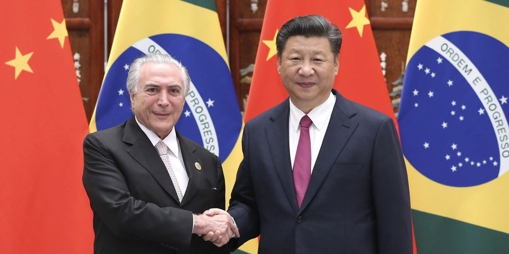 China e Brasil impulsionarão parceria estratégica integral para novo nível