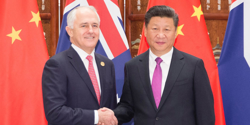 Ampliação: China avançará em parceria estratégica com Austrália