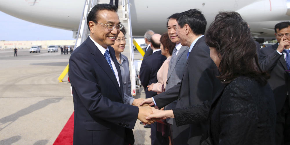 Premiê chinês chega a Nova York para conferência da ONU