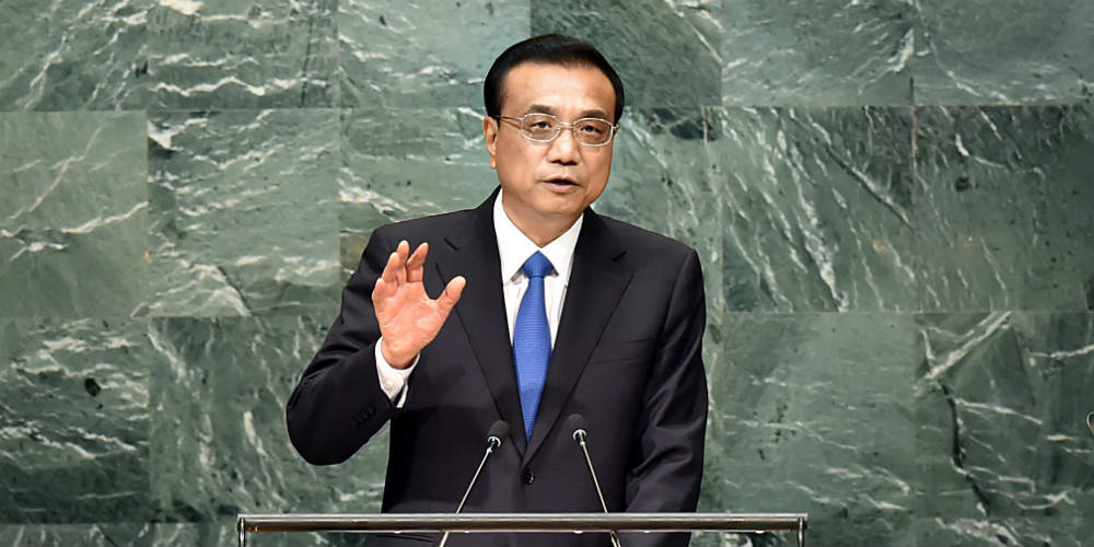 Premiê chinês pede esforços conjuntos para promover desenvolvimento sustentável