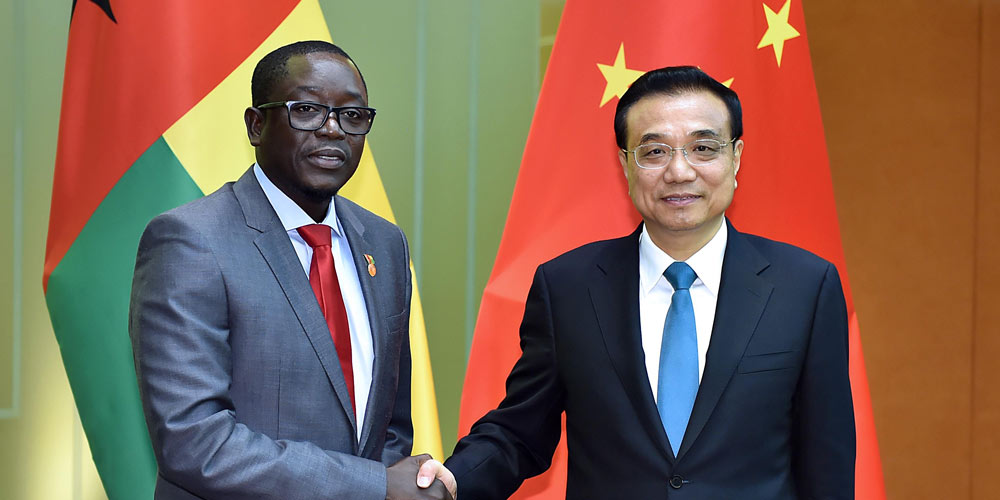 Premiê chinês quer mais cooperação com Guiné-Bissau