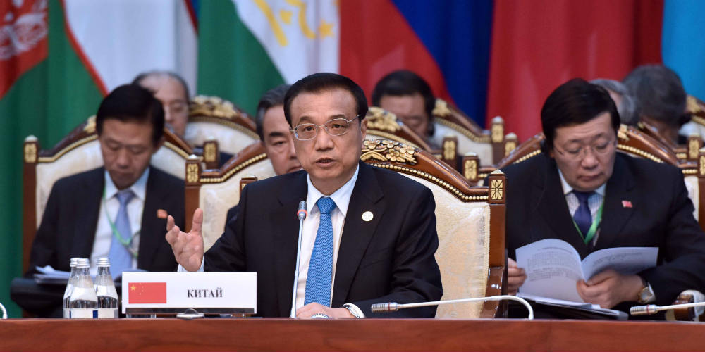 Primeiro-ministro chinês faz proposta de seis pontos para futuro desenvolvimento 
da OCS