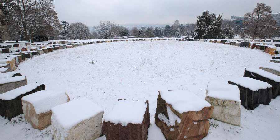 Suíços enfrentam temperaturas congelantes e fortes nevascas
