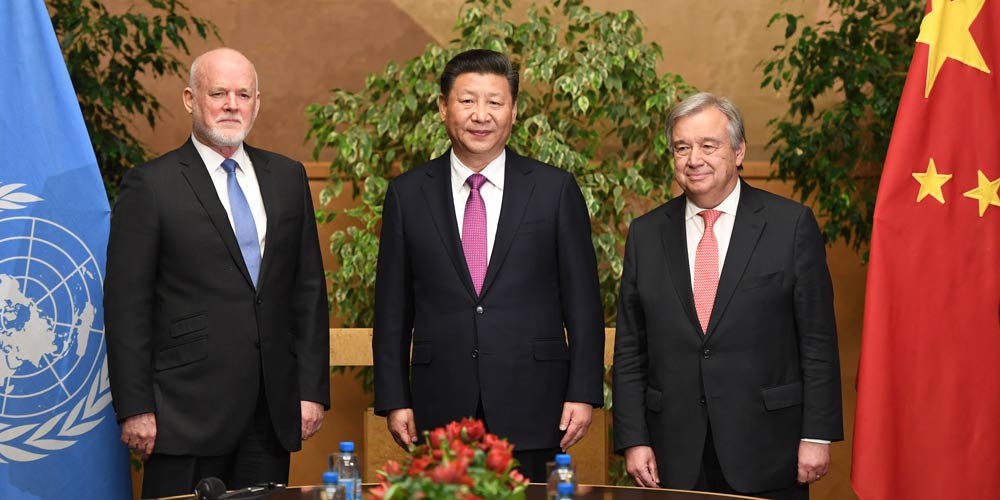 Presidente Xi pede papel central da ONU em governança global