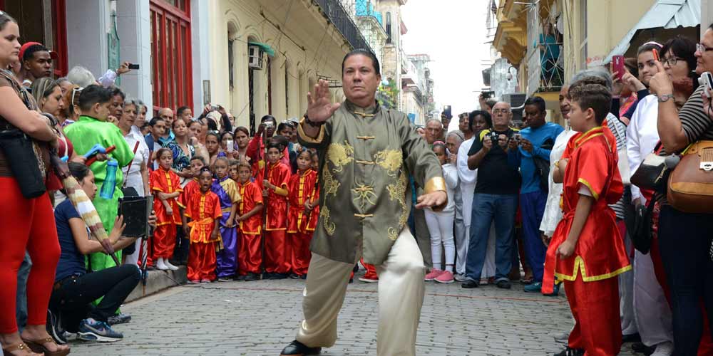 Ano Novo Lunar chinês é celebrado em Havana, Cuba