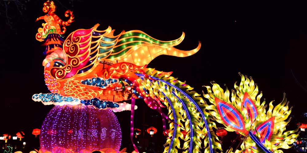 38º Festival de Lanternas da Primavera de Baotu é realizado no leste da China
