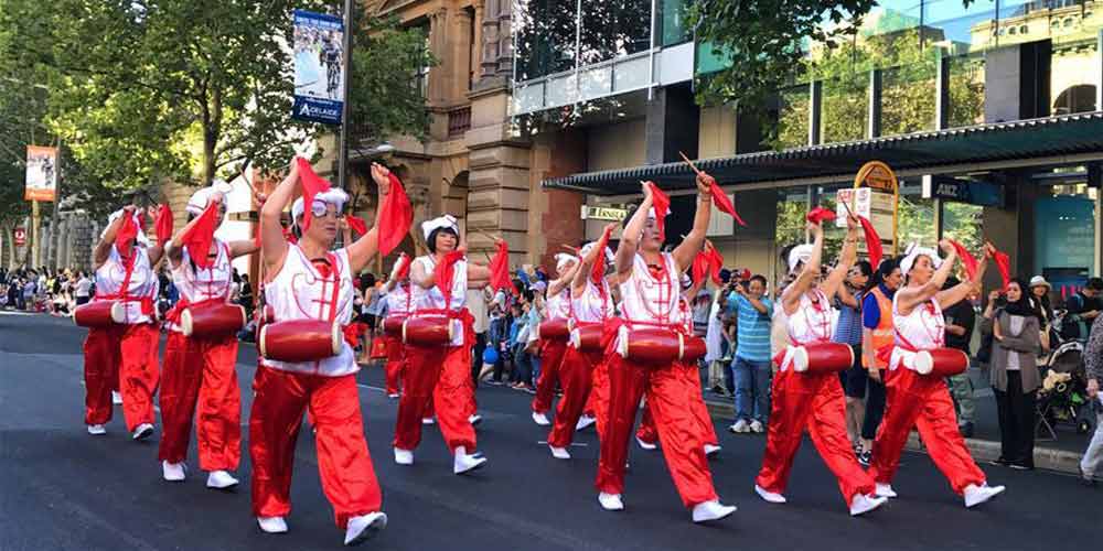 Desfile em comemoração ao Dia da Austrália