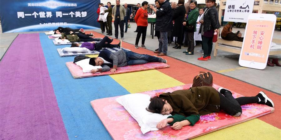 Atividade em Chongqing faz alerta para a qualidade do sono