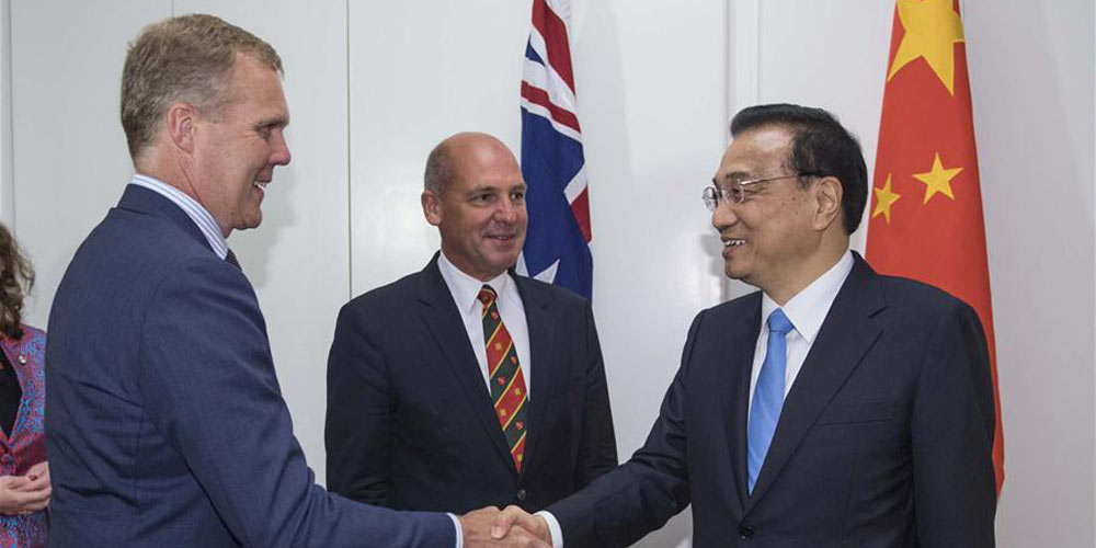 Premiê chinês se reúne com líderes parlamentários e chefe do partido opositor da 
Austrália