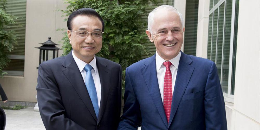 China e Austrália querem maior cooperação em livre comércio e crescimento regional
