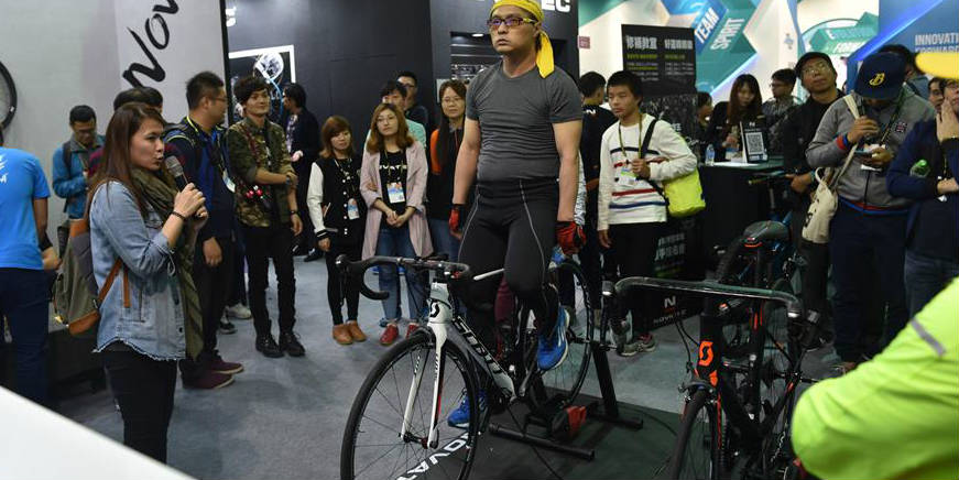 Exposição Internacional de Bicicletas em Taipei