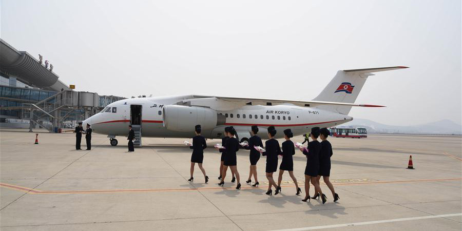 Inaugurado voo fretado entre cidade do nordeste da China e Pyongyang