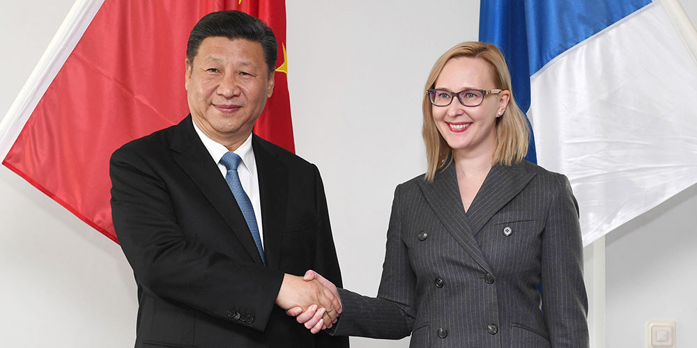 Presidente chinês pede que legislaturas chinesa e finlandesa mantenham intercâmbios