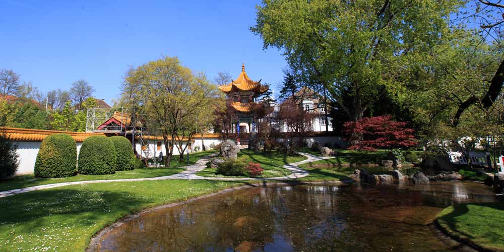 Jardim Chinês em Zurique