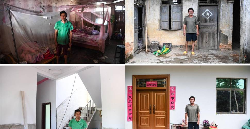 Aldeões mudam-se para novas casas sob política de alívio da pobreza em Hainan