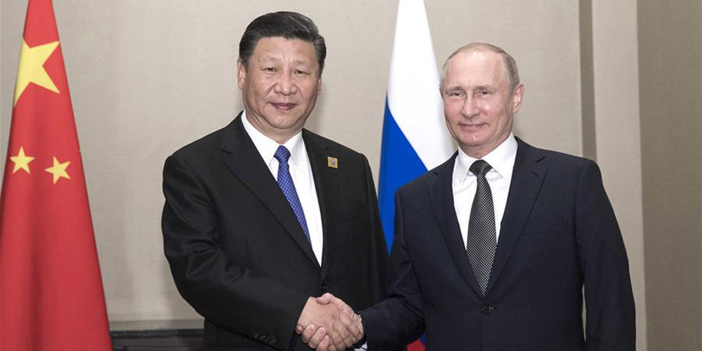 Xi e Putin discutem laços bilaterais e desenvolvimento da OCS