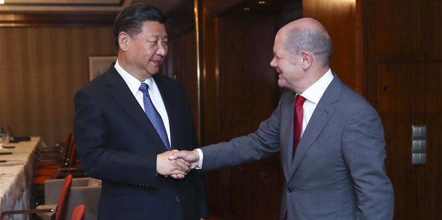 China dá boas-vindas à participação de Hamburgo na Iniciativa do Cinturão e Rota, 
diz Xi