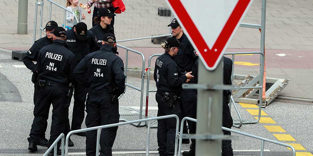 Forças armadas alemãs antecipam ataques a pessoal durante a cúpula do G20 em Hamburgo