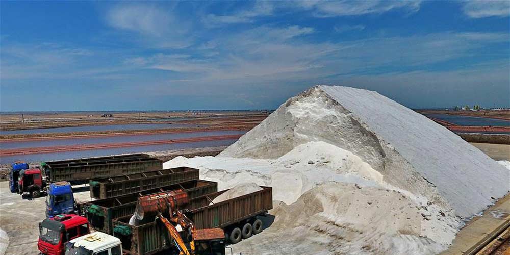 Planície de sal Daqinghe no norte da China deve atingir boa produção em 2017