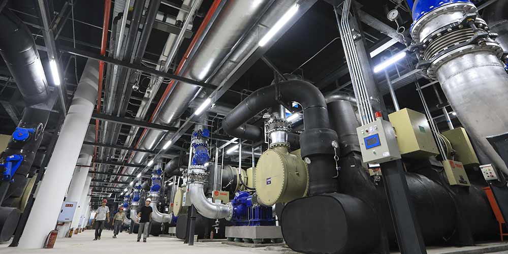 Estação de energia utiliza água dos rios e fornece sistema de ar-condicionado eficiente e estável