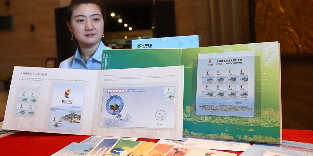 China emite selos comemorativos para Cúpula do BRICS