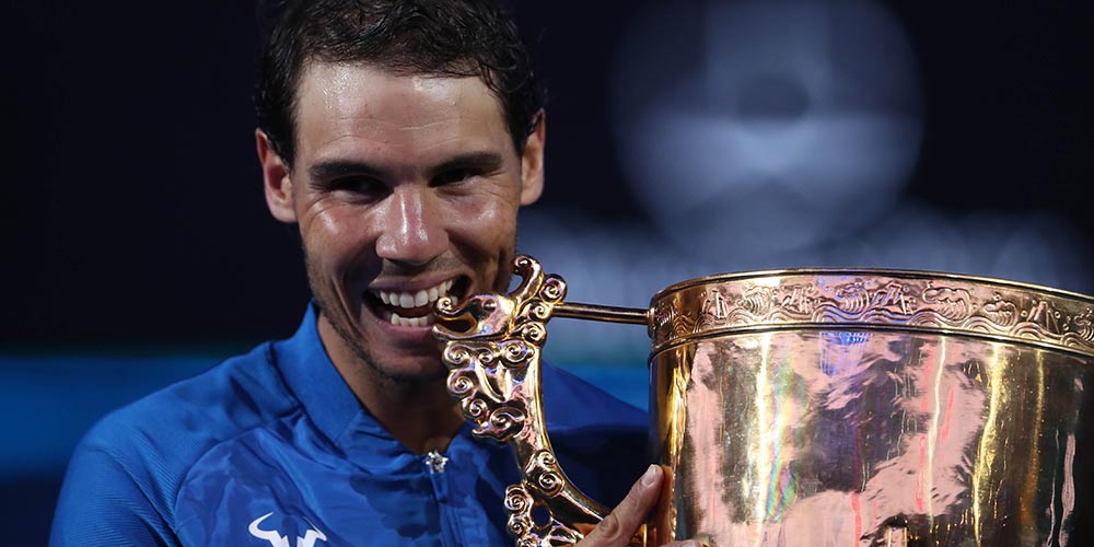Rafael Nadal fatura 75º título na carreira no China Open