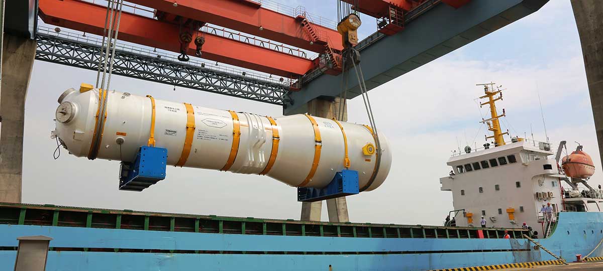Gerador nacional de vapor será instalado na usina nuclear de Fuqing