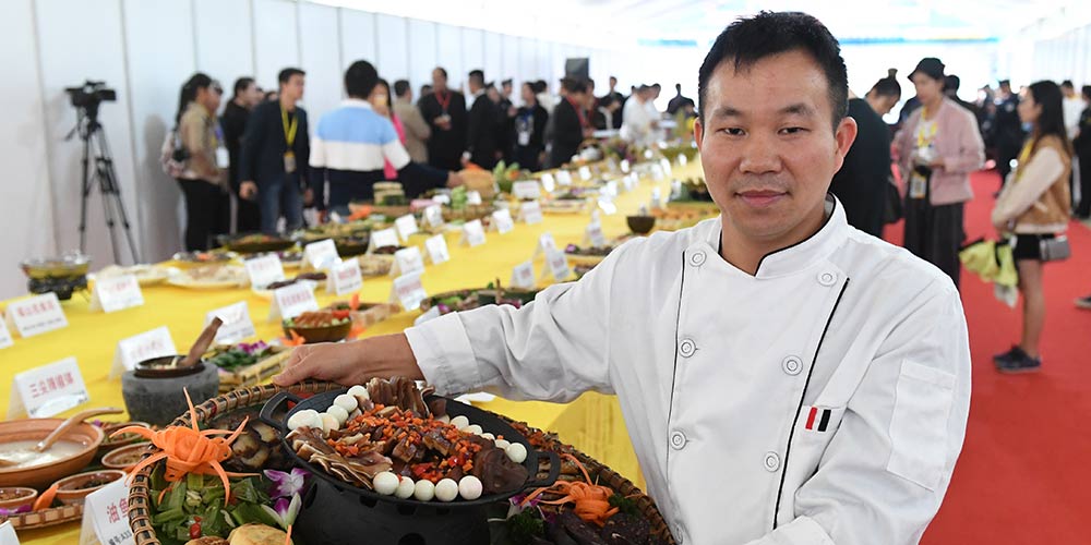 Concurso de culinária é realizado em Guangxi, no sul da China