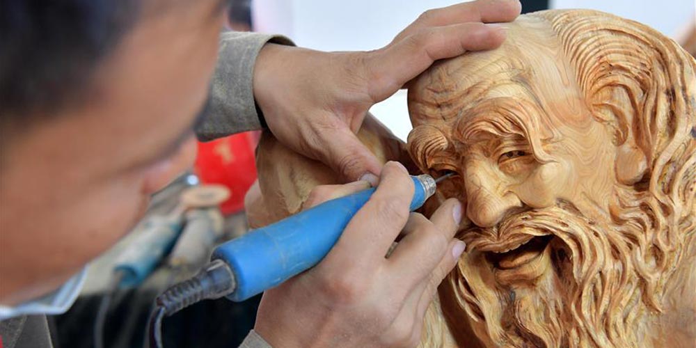 Concurso nacional de competências profissionais de escultura em Jiangxi
