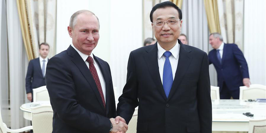 Premiê chinês promete trabalhar com Rússia para promover cooperação regional