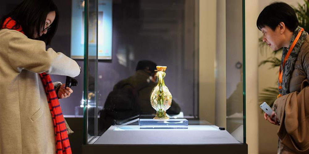 Exposição de relíquias culturais da dinastia Tang em Tianjin