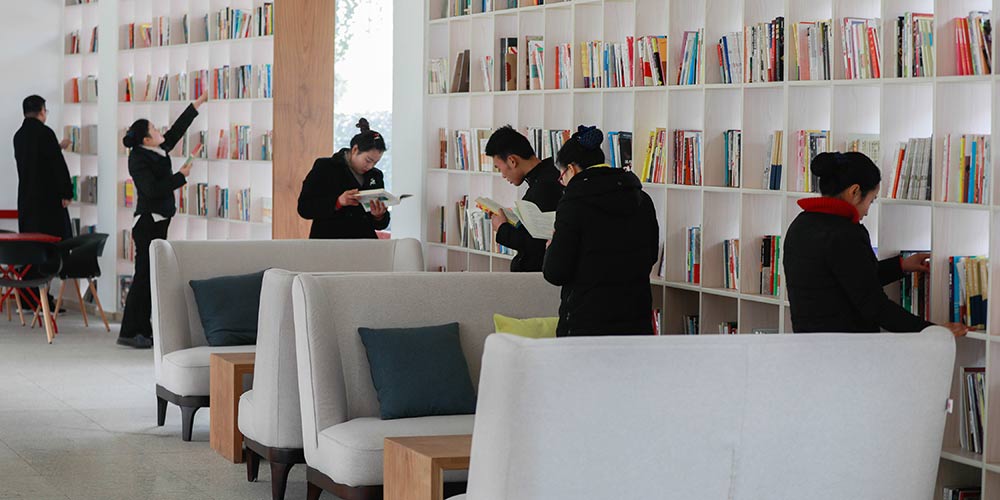 Book bar em Jiangsu abre ao público gratuitamente